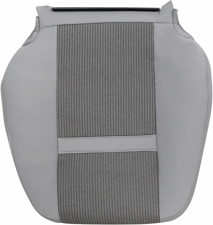 Priprilod Gray Cloth Front Driver or Passenger Side Top Lean Back Cover Compatible with Dodge Ram 2500 3500 4500 5500 2006 2007 2008 2009 2010