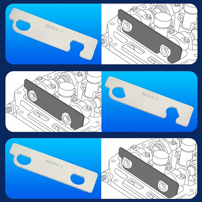 Camshaft Retaining Aligning Timing Kit Compatible with GMC Opel Saab Cadillac Buick Chevrolet 2.8 2.9 3.0 3.2 3.5 3.6 3.7 4.2 Engine EN-48383 EN-46105 EN-46106 EN-46111 J-44221
