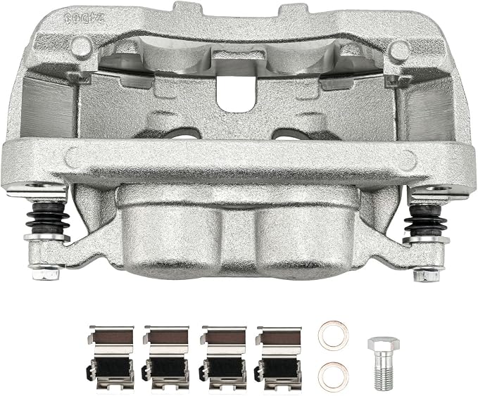 KAX 18B5487 Brake Caliper Compatible with Ford F-250 Super Duty 2013-2022, F-350 Super Duty 2013-2022, F-450 Super Duty 2013-2015 6.7T, 6.8L, Front Left Disc Brake Caliper