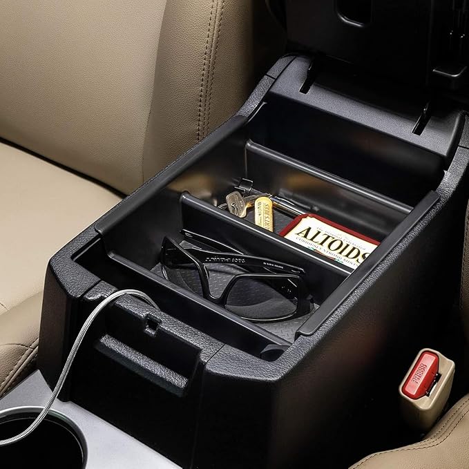 Vehicle OCD - Center Console Organizer Tray for Toyota 4Runner (2010-2024) and Kia Telluride (2020-2026) - Made in USA - SLX124