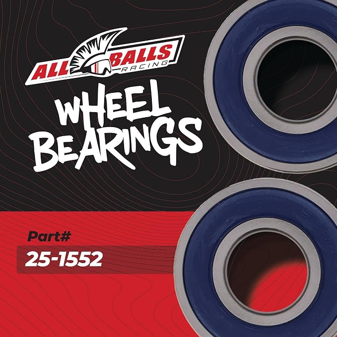 Wheel Bearing Kit Rear Upgrade Compatible With/Replacement For Husaberg 390Fe 10-11, 450Fc 04-05, 25-1552