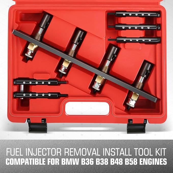 DNA Motoring Fuel Injector Removal Install Tool Kit Compatible with BMW B36 B38 B48 B58 Engines, 2358417, 2358022, TOOLS-00717