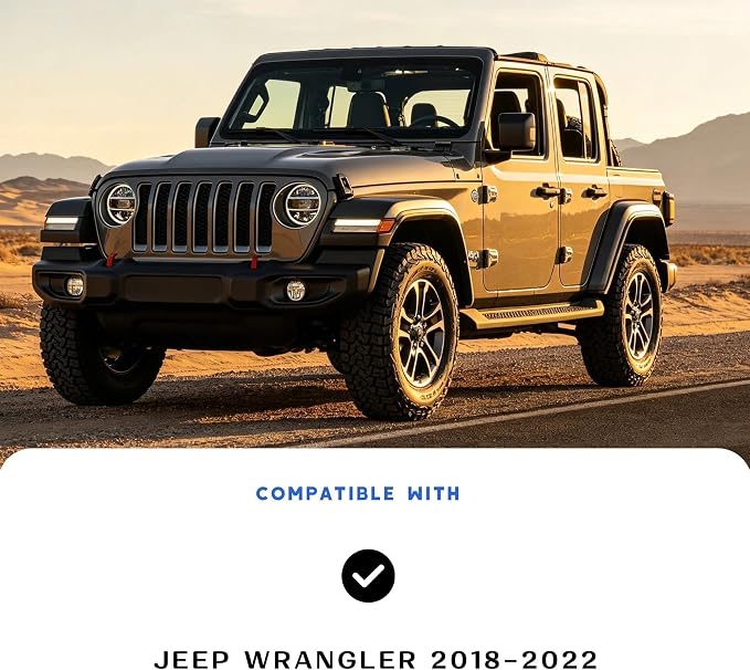 Anpher Backup Camera Rear View Camera Fit for Jeep Wrangler 2018-2022 Replaces# 68288397AC 68452959AC