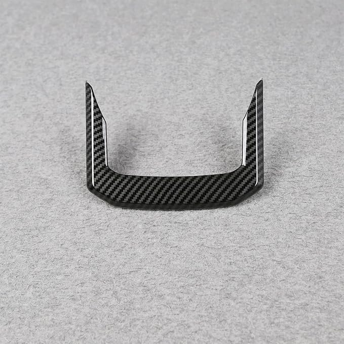 Beautost Fit for Toyota Land Cruiser LC250 2024 2025 2026 Wheel Steering Trim Panel Cover Trims (Carbon Fiber Black)