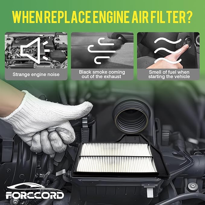 Cabin Air Filter and Engine Air Filter Fit for Nissan Altima 2.5L 2013 2014 2015 2016 2017 2018 Activated Carbon Cabin Filter Replacement CF11776 CA11450 Car Accessories