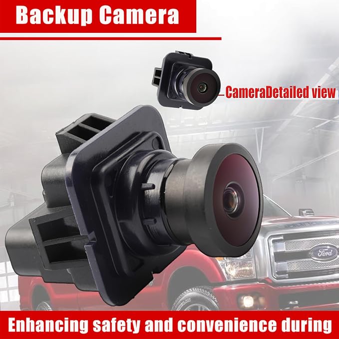 No. EC3Z-19G490-A Rear View Backup Reverse Parking Camera/Rear View Camera | Compatible with Ford F250 F350 F450 F550 Super Duty 2013 2014 Reverse Park Assist Camera Replace EC3Z-19G490-B EC3Z19G490A