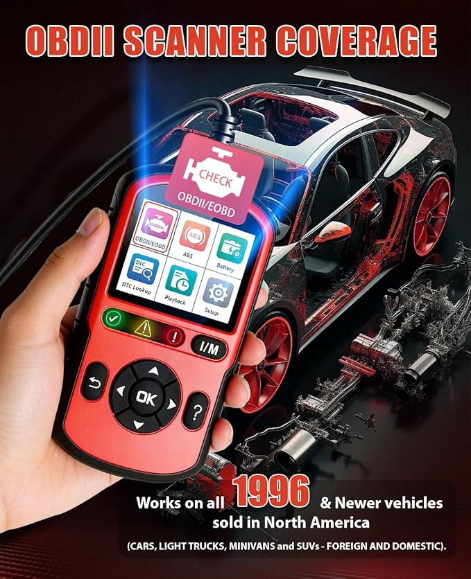 Autel OBD2 Scanner AutoLink AL549, Car Check Engine Code Reader with ABS, Car Battery Tester & Alternator Tester, Plug and Play, Upgrade Ver. of AL519 AL319 AL329 ML519 OBDII CAN Diagnostic Scan Tool