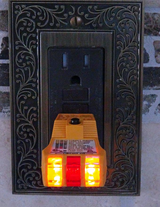 IDEAL INDUSTRIES INC. 61-051 E-Z Check Plus GFCI Receptacle Tester