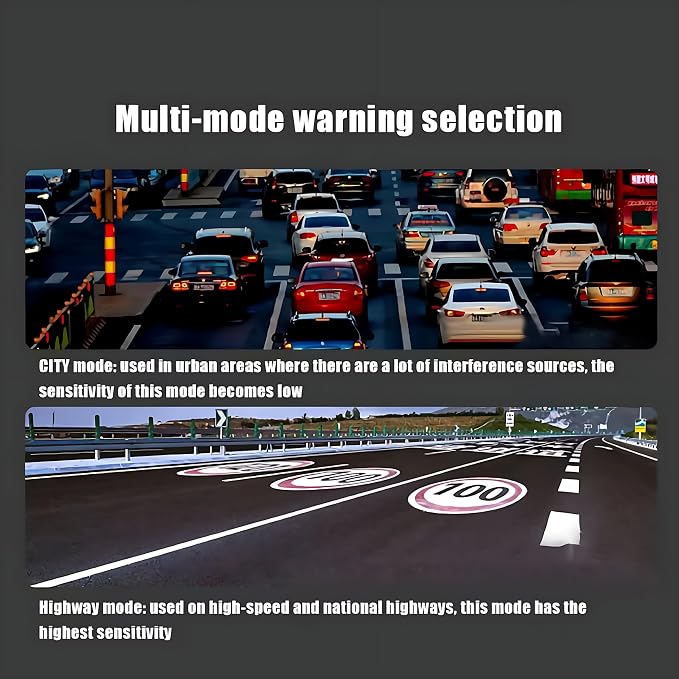 RAD2000 Laser Radar Detectors for Cars,Police Radar Detector with Long Range Detection,Anti-Falsing Circuitry, VG-2 Immune,City & Highway Modes,Led Display-X/K/Ka/KU/ST/CT Band & Laser Detection
