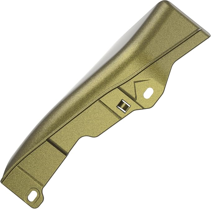 Color - Matched Mid Frame Air Deflectors Heat Shield, Perfectly Fit for Harley Touring Models 2009-2026 Olive Gold