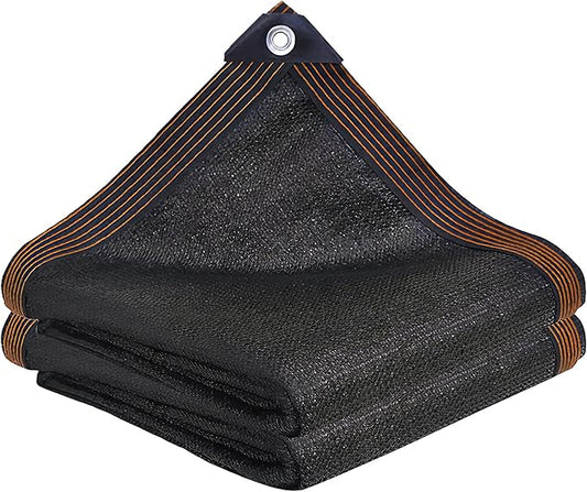 winemana 50% Shade Cloth for Garden- 4x10 FT Breathable Mesh Tarp for Vegetables & Plants, Outdoor Patio Sun Shade with Grommets - Chicken Coop, Dog Kennel Cover