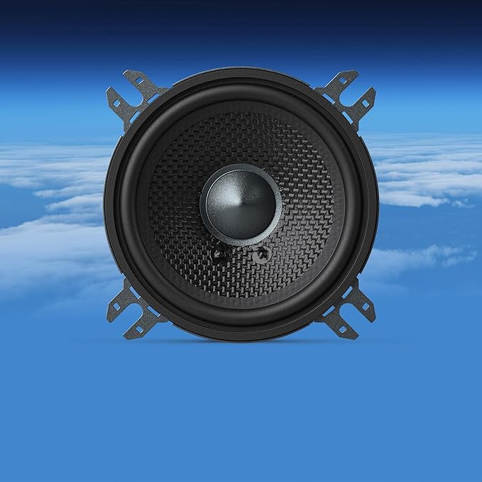 AudioControl Altitude Series 3.5” Component Car Speakers Set (Pair), 50W RMS, 4 Ohms, Easy Installation, Crossover Included, Shallow Mount Compact Midrange Speakers for Truck or Car Audio System