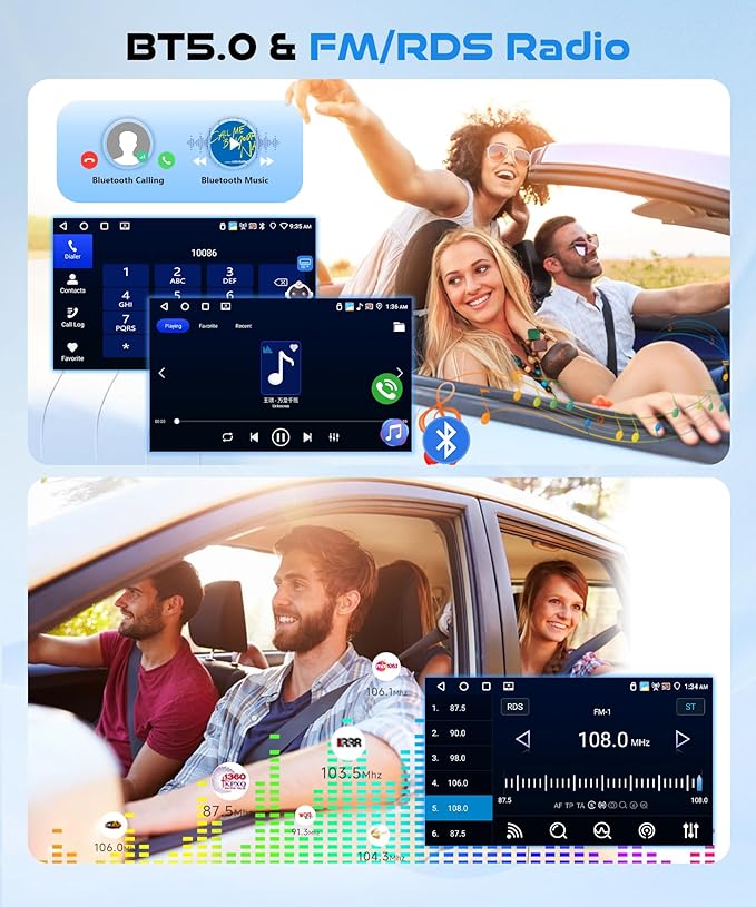 4G+64G Android Single Din Flip Out Car Stereo with Wireless Carplay Android Auto, Sellrich 7" Single Din Flip Out Touchscreen Radio with BT 5.0 GPS WiFi DSP FM/RDS USB/AUX/Type-C SWC Backup Camera