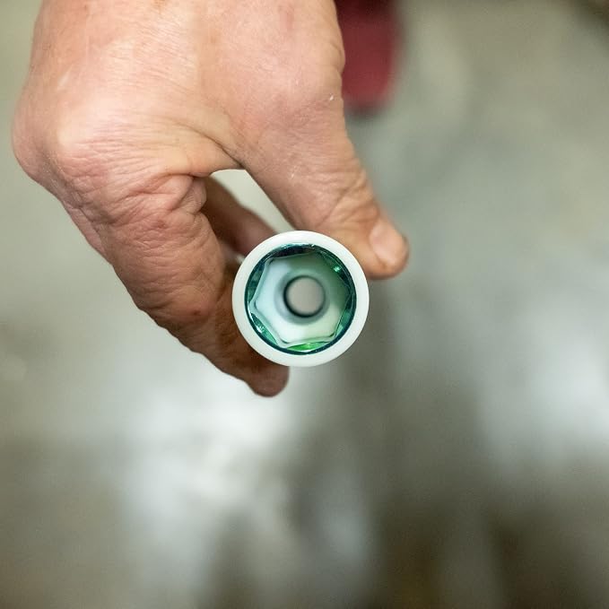 OEMTOOLS 25568 1/2 Inch Drive 22mm Non-Marring Lug Nut Socket, Protects Lug Nuts from Damage, Color-Coded and Clearly Marked Tire Removal Tools, Hex Sockets