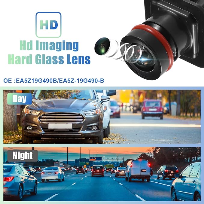 uxcell Car Rear View Camera Back Up Camera No.EA5Z19G490B Park Assist Reverse Camera for Lincoln MKS 2013 2014 2015 2016