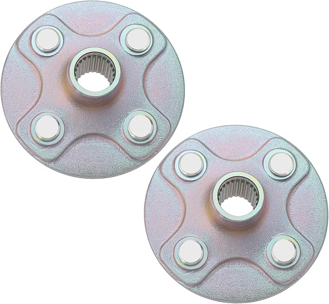 M MATI 2PCS Rear Wheel Hub for Yamaha Breeze 125 YFA-1 1989-2004 Grizzly 125 YFM125 2004-2013 1C5-25383-00-00