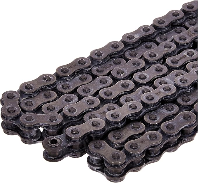RK Racing Chain 520-SO-120 (520 Series) Steel 120 Link Traditional Street and Off-Road O-Ring Chain with Connecting Link