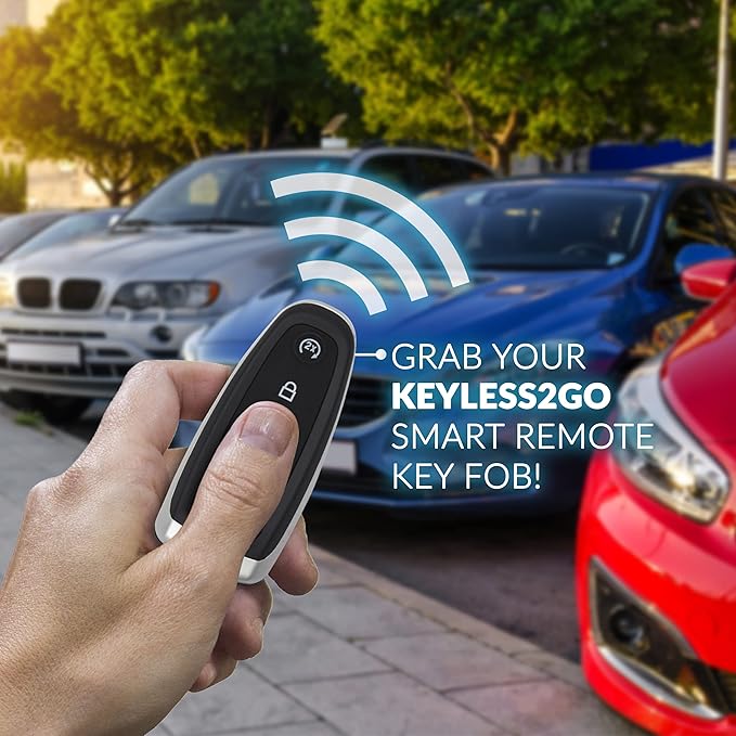 Keyless2Go Replacement for 5 Button Proximity Smart Key for Ford M3N5WY8609 164-R7995