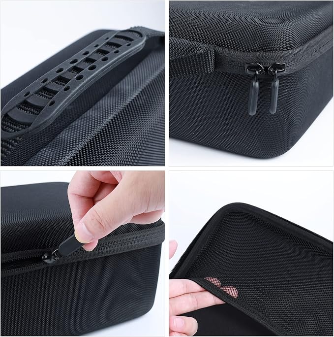 ANCEL Large Hard Protective Case Waterproof Shockproof Eva Bag for S3000 S3000 PRO Smoke Tester | HD3300 HD3300 Plus+ HD3300 PRO HD3400 HD3400Pro HD3600 Heavy Truck Scanner | DS100 DS200 Car Scan Tool