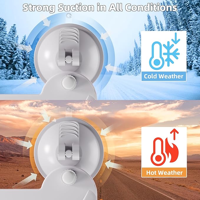 DAIERTEK Starlink Mini Protective Cover, Starlink Mini Dash Mount, Waterproof, for Rv, Car, White