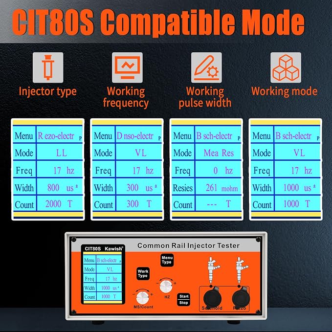 Common Rail Injector Tester Diesel Common Rail Injector Tester Machine Common Rail piezoelectric Injector Tester Drive Fuel Repair Tool