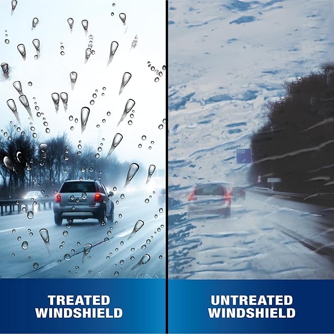 Rain-X 810357 Repellency Water Repellent Wiper Blades, 15" Windshield Wipers (Pack of 2), All Weather Streak-Free for Enhanced Visibility w/Water Repellency Formula [Amazon Exclusive]