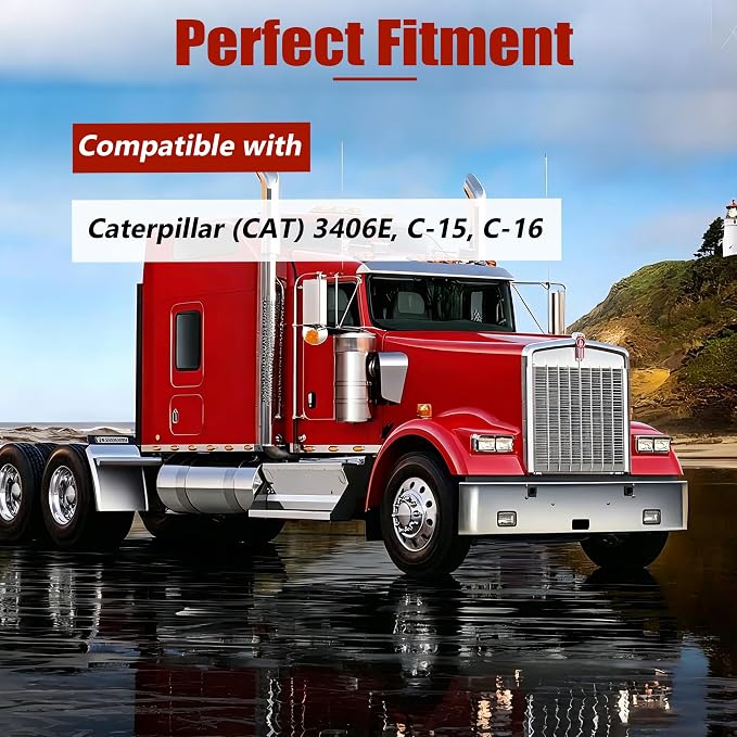 9U-6891 Injector Sleeve Remover Installer Set for CAT Caterpillar 3406E C-15 C-16 Engines 9U-7227 Injector Height Tool J-38587-a Engine Barring Socket(8 PCS)