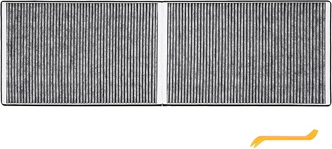 HEPA Air Filter for Tesla Model X 2015 2016 2017 2018 2019 2020,Activated Carbon Intake Filter,cabin filter.Stronger Filtering, Unblocked Air Flow.