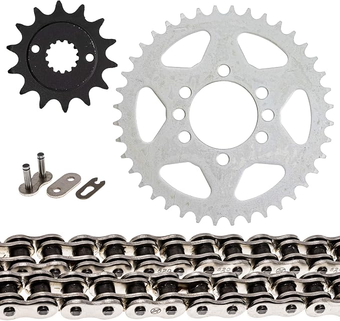 NICHE Drive Sprocket Chain Combo for Suzuki QuadSport Z400 LT-Z400 Front 14 Rear 40 Tooth 520NZ Standard 96 Links