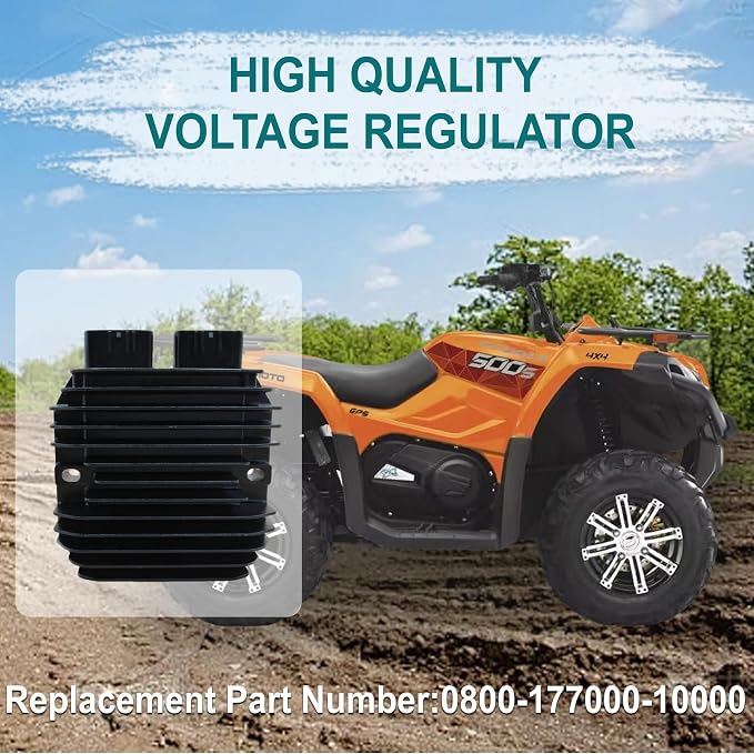 QYMOTO 0800-177000-10000 Voltage Regulator Rectifier Compatible with CFMOTO UFORCE 800 500,ZFORCE 500,CFORCE 400 500(2015-2022)