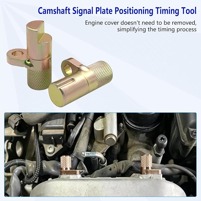 New Engine Camshaft Timing Alignment Tool Kit Compatible with Mercedes Benz M133 M260 M264 M270 M274 Engine Replace 270 589 00 6100, 270 589 01 6100