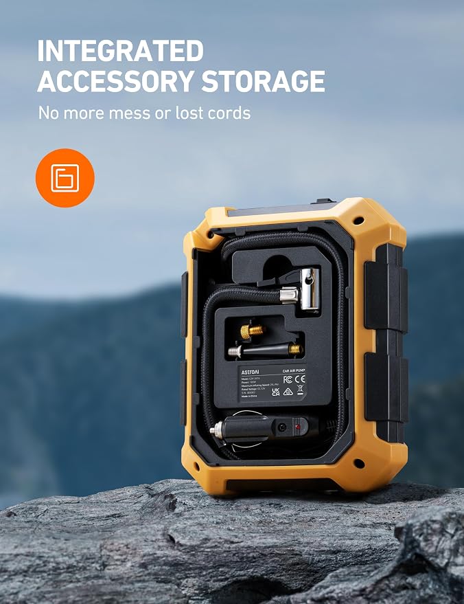 AstroAI Air Compressor Tire Inflator and AC to DC Converter