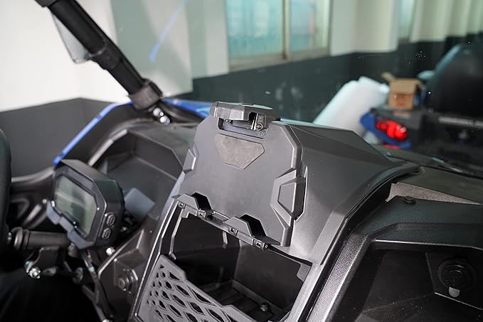 KEMIMOTO UTV Tablet Holder Compatible with KRX 1000, Electronic Device Phone GPS Holder Storage Mount Compatible with Kawasaki Teryx KRX 1000 2020 2021 2022 2023 2024 2025 Accessories
