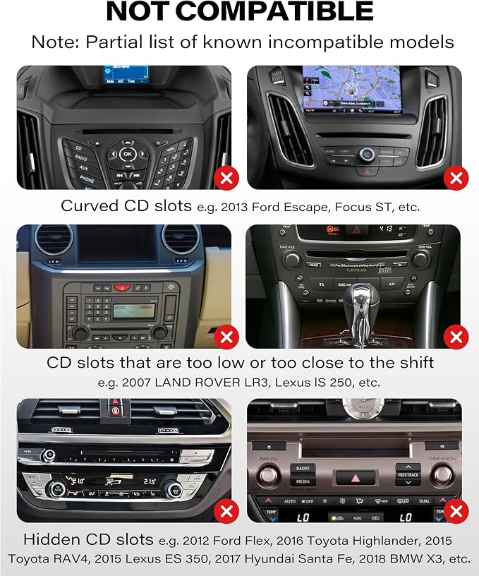1Zero for Magsafe CD Phone Holder for Car [20 N55 Ultra Strong Magnets] Magnetic CD Player Phone Mount, Stable CD Slot Phone Mount for iPhone 17 16 15 14 13 12 Mini Pro Pro Max Plus & Magsafe Case