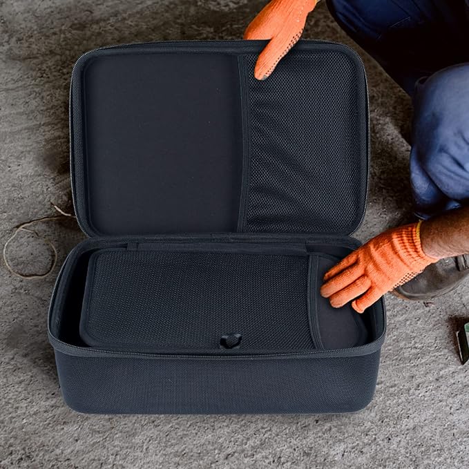 ANCEL Large Hard Protective Case Waterproof Shockproof Eva Bag for S3000 S3000 PRO Smoke Tester | HD3300 HD3300 Plus+ HD3300 PRO HD3400 HD3400Pro HD3600 Heavy Truck Scanner | DS100 DS200 Car Scan Tool