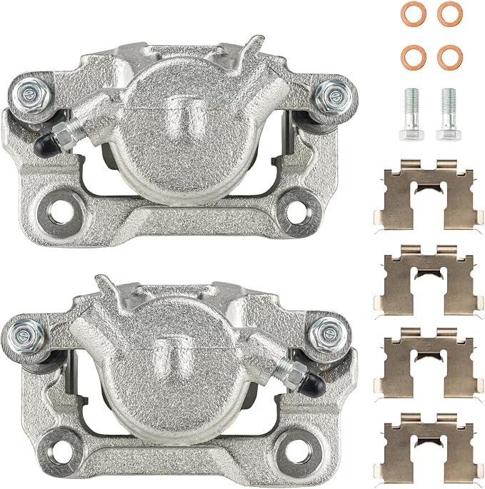 KAX Disc Brake Caliper Assembly Fit for Tracker 1989-1995, Sidekick 1991-1998 1.6L, Tracker 1996-1997 1.6L, Tracker 1998 1.6L, X-90 1996-1998, Sidekick 1989-1990, Front Side