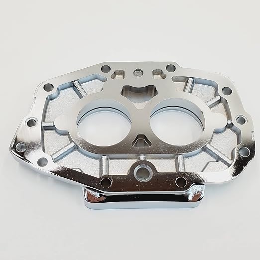 Chrome Plated 5-Speed Transmission Trap Door for 1987-2006 Harley Tour Glide, Electra Glide, Street Glide, Road King & Softail Models, 1991-2005 Dyna FXD Models, 1987-1994 & 1999 FXR Models