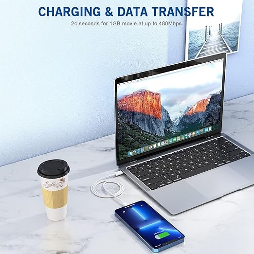 iPhone Fast Charger, 20W[Apple MFi Certified] USB Type C Fast Charging Block Power Delivery Lightning Charger with 3.3ft Lightning Cable for iPhone 13 Pro Max Mini 12 Pro 11 XS X XR