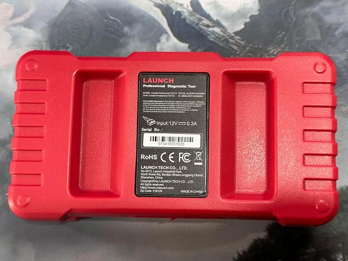 Launch Crp123 V2.0 Obd2 Scanner, 2026 Engine/Abs/SRS/Transmission Car Diagnostic Tool with Oil Reset/Throttle Adaption/SAS Relearn, Check Engine Code Reader, Lifetime Update Scan Tool