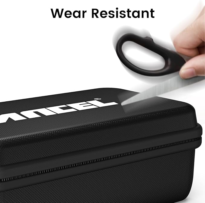 ANCEL Large Hard Protective Case Storage Box for ANCEL HD8000 Heavy Duty Truck Scanner (Only the Case)