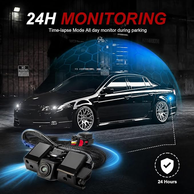 No. 23244435 Rear View Backup Reverse Parking Camera/Rear View Camera | for Chevy Silverado 1500/LD 2500 HD 3500 HD GMC Sierra 1500/Limited 2500 HD 3500 HD 2016-2019 [8 Pins] 84079952 V51-74-0050