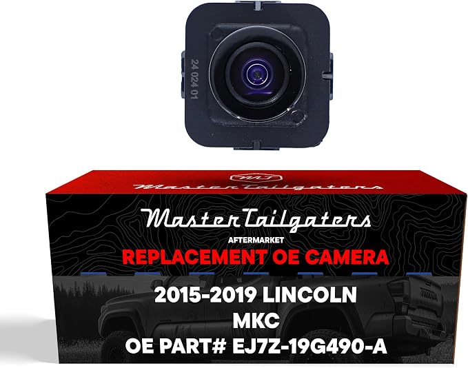 Master Tailgaters Replacement for Lincoln MKC (2015-2019) Backup Camera OE Part # EJ7Z-19G490-A