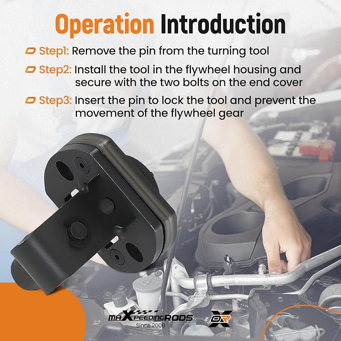 maXpeedingrods J-46392 Engine Barring Tool for Detroit Diesel DD13, DD15, DD16, MBE4000, MBE900 Alternative or W470589046300