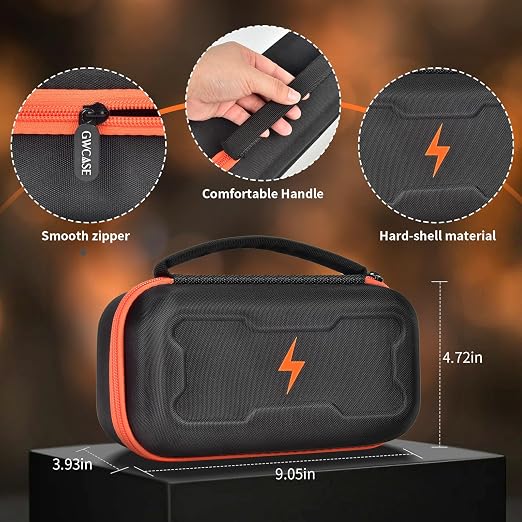 Case Compatible with Klein Multimeter MM325 MM300(69149P) Multi Meter Testers, Storage Carrying Organizer for Electrical Test Kit Voltage/Outlet Tester, Wire Stripper, Leads & Batteries (Box Only) (S)