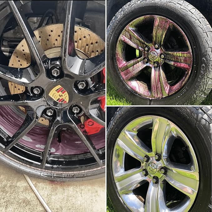 Apex Spray and Seal Bundle with Apex Wheel Cleaner - Ceramic Maintainer and Sealant - Proprietary Iron/Brake dust Remover - Professional Detailing Supplies