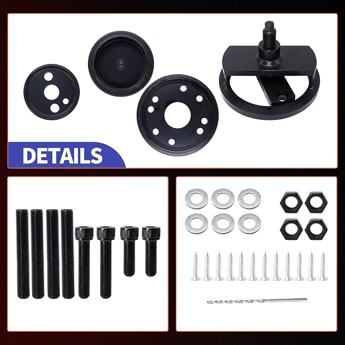 HiSport Front and Rear Crankshaft Seal Remover & Installer Kit - Compatible with 1989-2016 Cummins 3.9L 5.9L 6.7L - Replacement for 3824500 3164660 ST224C 3824078 5395259 2063800090