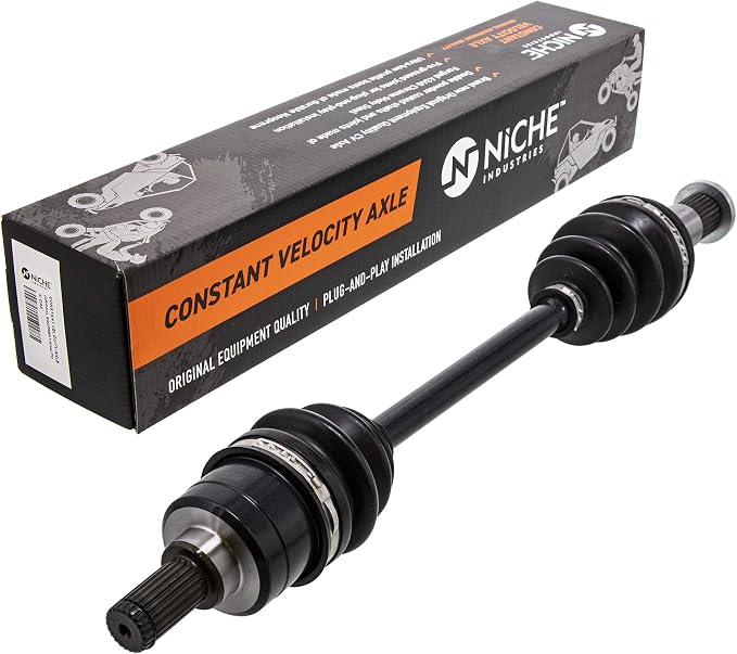 NICHE Rear CV Axle Drive Shaft for Yamaha Shaft 28P-2518E-10-00 | For Yamaha Shaft, Fits 2013 Yamaha Grizzly 550 YFM550FG, YFM550FGP; Hunter Edition YFM550FGH, YFM550FGPH