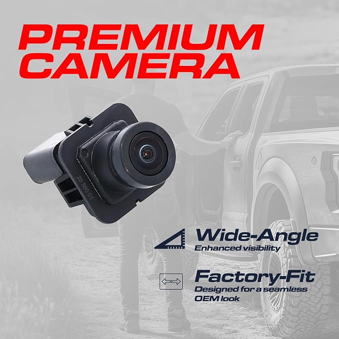Master Tailgaters Replacement for Ford F150 (2012-2014) Backup Camera OE Part # EL3Z-19G490-D, BL3Z-19G490-B, AL3Z-19G490-A, CL3Z-19G490-C, CL3Z-19G490-D