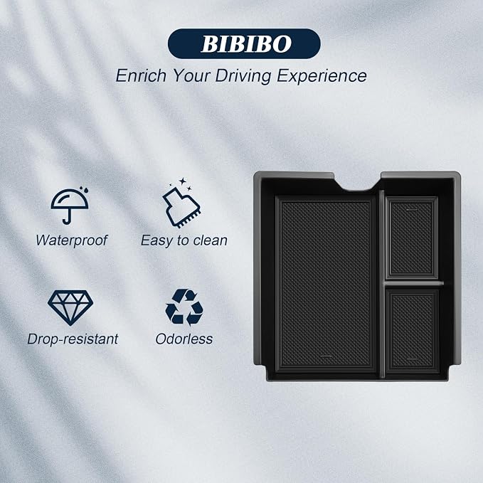 BIBIBO Compatible with 2024 2025 Lexus GX 550 Center Console Organizer for 2024-2026 Lexus GX 550 (Premium/Luxury/Overtrail) Console Tray 2024 GX 550 Insert Glove Pallet Organizer 2024 Lexus GX 550