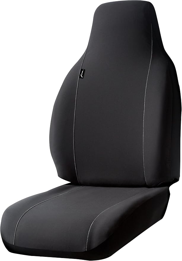 Fia SP801 BLACK SP800 Seat Protector Black Seat Cover (Semi-Car Front Bucket Seats/Poly-cotton)